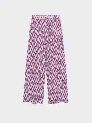Pantalon fluide imprimée