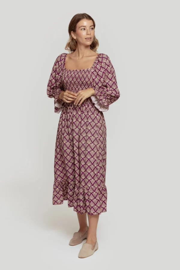 P6A5433 Robe longue imprimée